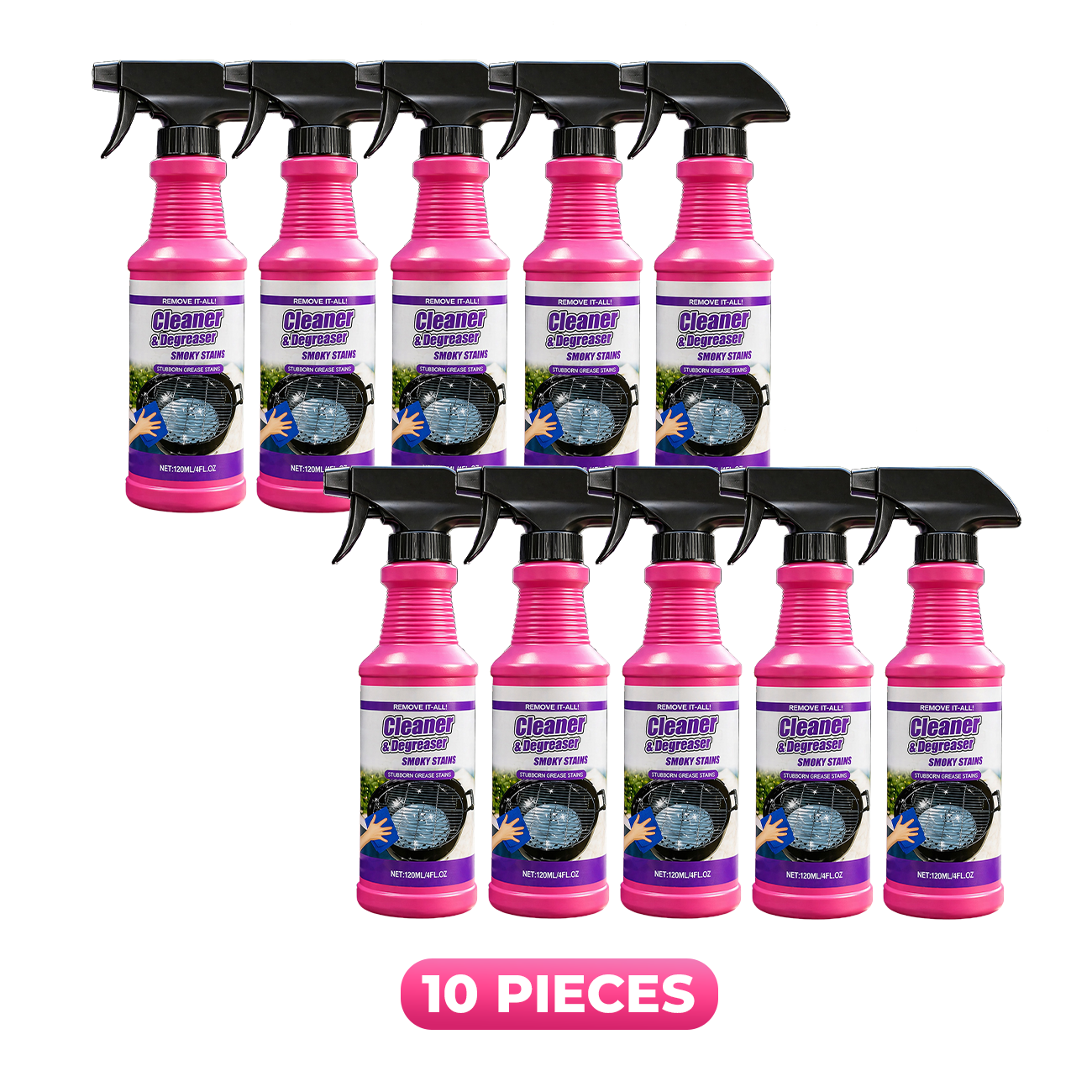 Fast-Acting Heavy-Duty Grill Degreaser Spray