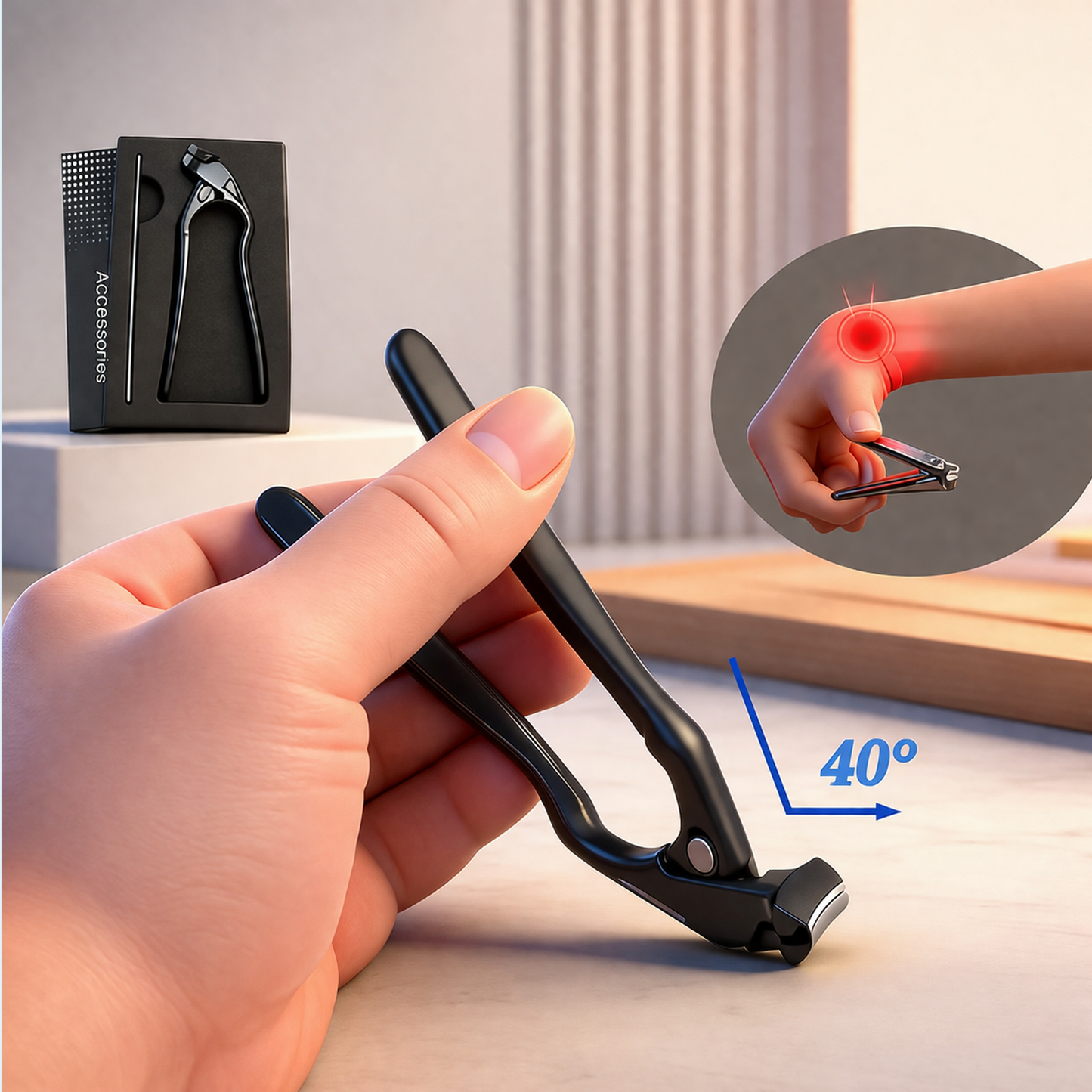 Long Handle Toe Nail Clippers for Seniors