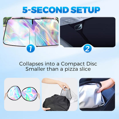 Laser Car Windshield Sunshade