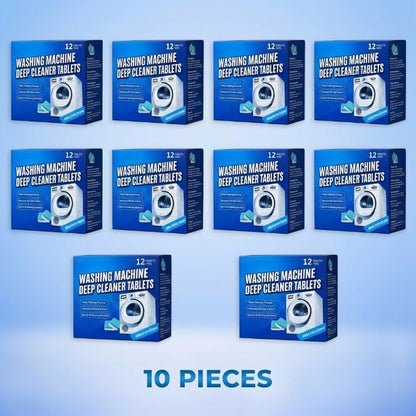 🔥60% OFF⚡Washing Machine Deep Cleaner Tablets ✨ Eliminates 99% Germs, Removes Odors & Prevents Mold