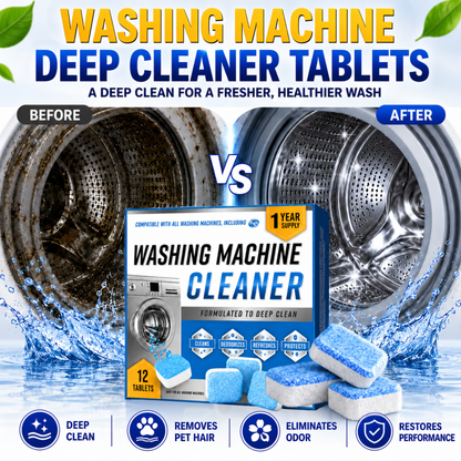 Washing Machine Deep Cleaner Tablets