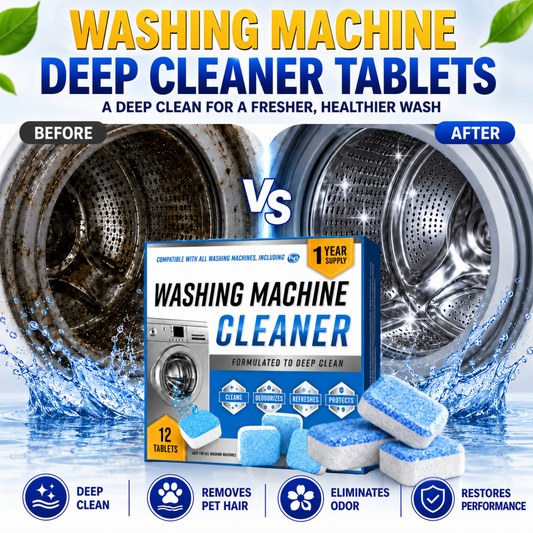 Washing Machine Deep Cleaner Tablets