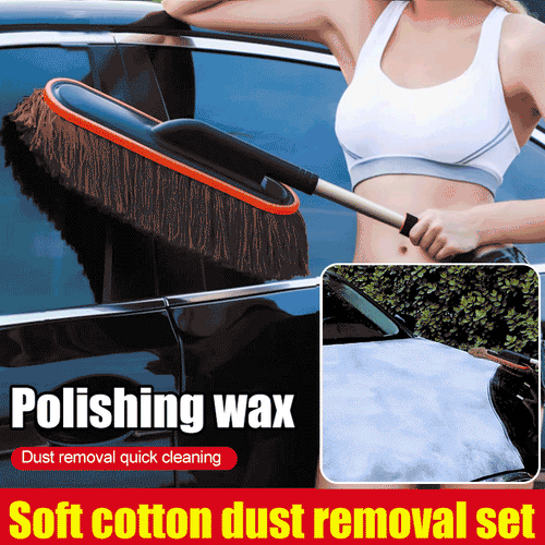 Car Duster With Extendable Telescoping Handle