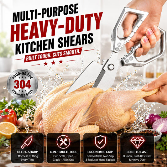 Multifunctional Heavy-Duty Kitchen Shears
