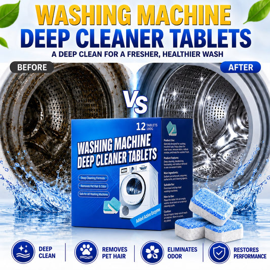 Washing Machine Deep Cleaner Tablets