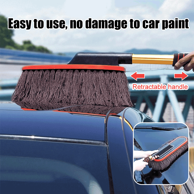Car Duster With Extendable Telescoping Handle