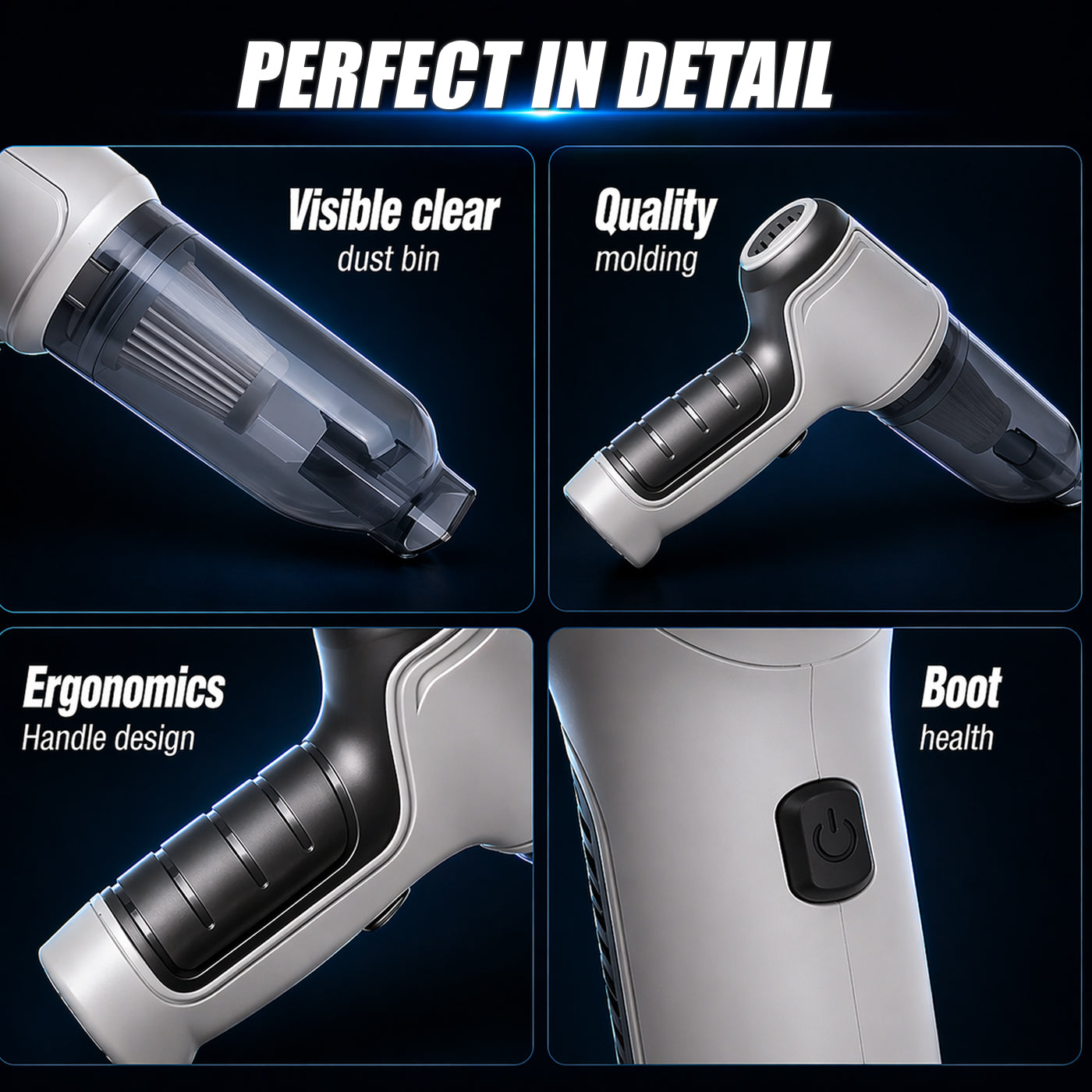 Wireless Handheld Vacuum Cleaner - Clean Any Mess in Seconds ⚡