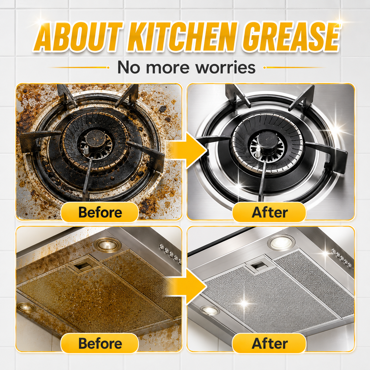 All-in-One Heavy Duty Degreaser Spray 🔥 2026 Upgraded Cleaning Formula for Kitchen, Oven, Stove & Range Hood