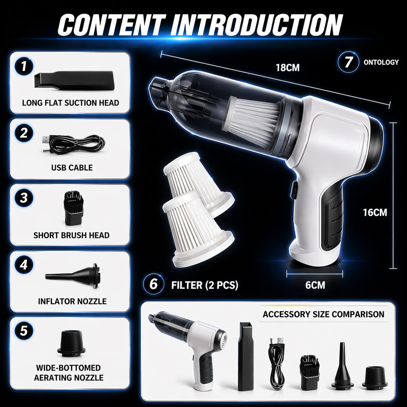 Wireless Handheld Vacuum Cleaner - Clean Any Mess in Seconds ⚡