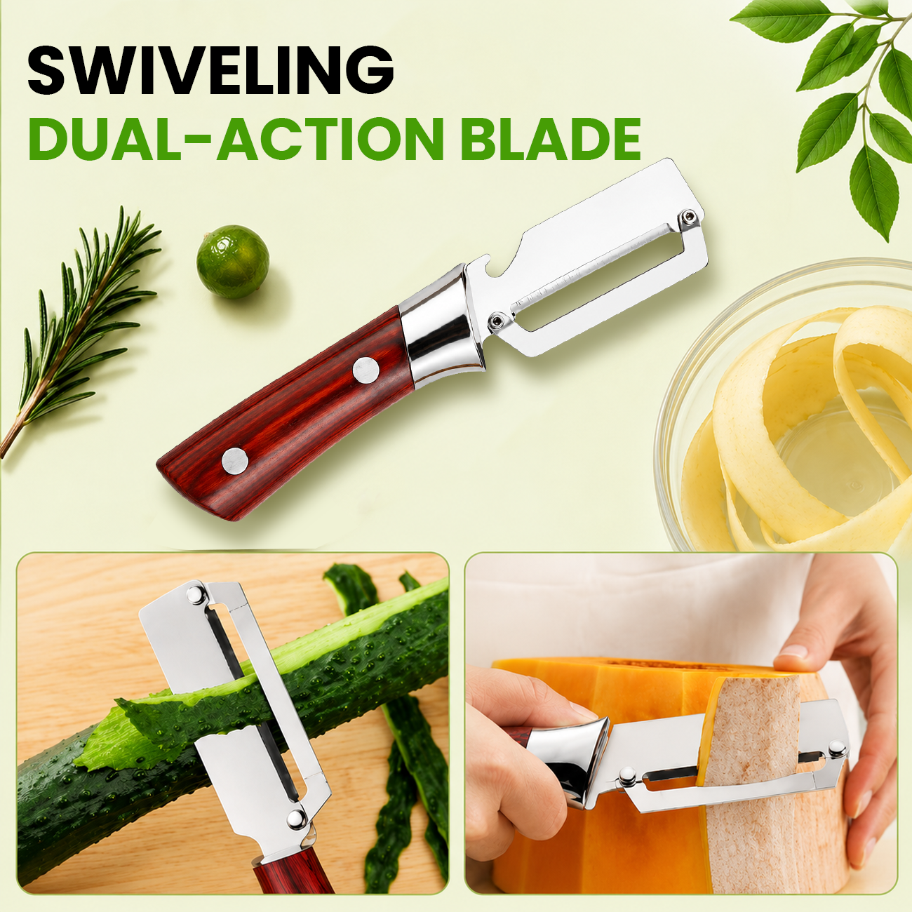 🎉 LAST DAY 60% OFF 🥕 Multi-functional Kitchen Peeler - Peels Tough Skins in Seconds