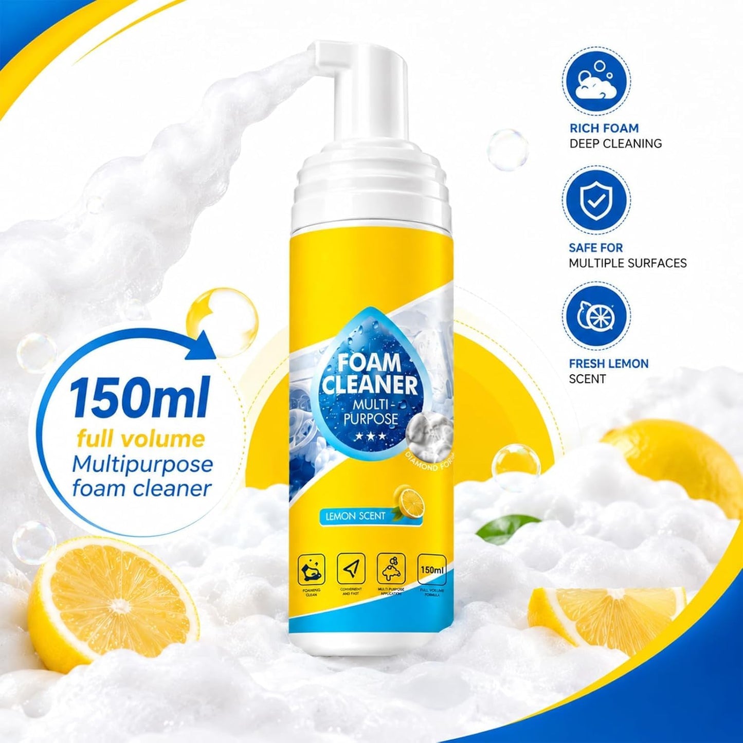 🔥Summer Kickoff: 70% OFF 🔥 Foam No-Rinse Cleaner