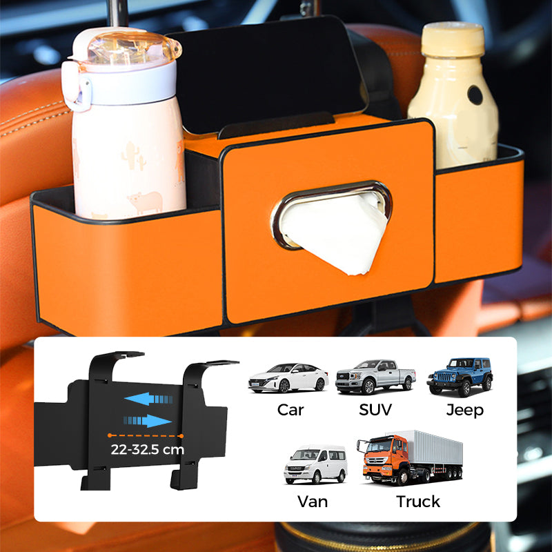 Multifunctional & Waterproof Car Back Seat Organizer