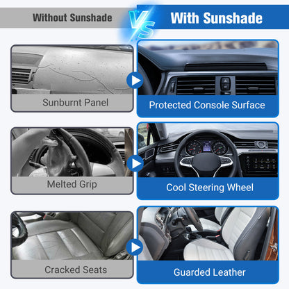 Laser Car Windshield Sunshade
