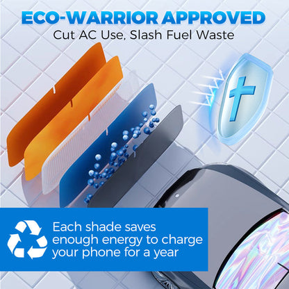 Laser Car Windshield Sunshade