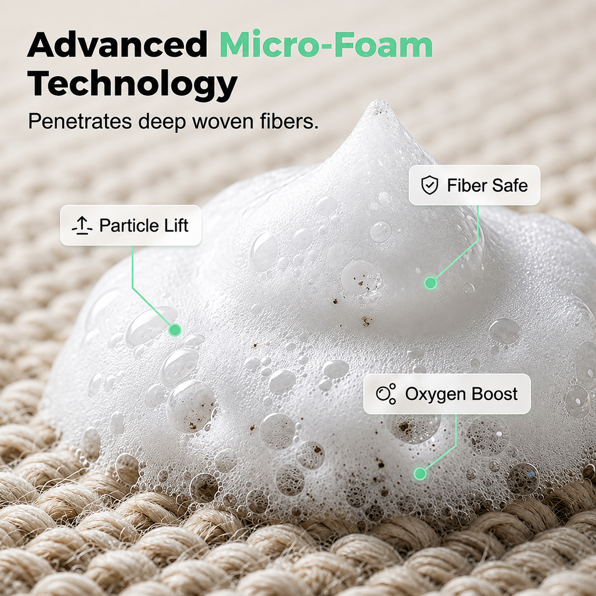 🔥Last Day 60% OFF🔥 Waterless Carpet Foam Stain Remover + FREE Cleaning Towel