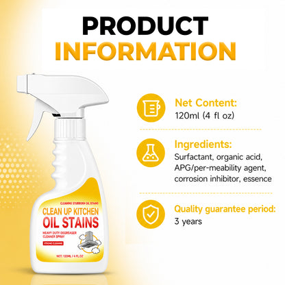 Powerful Degreaser Cleaning Spray for Kitchen