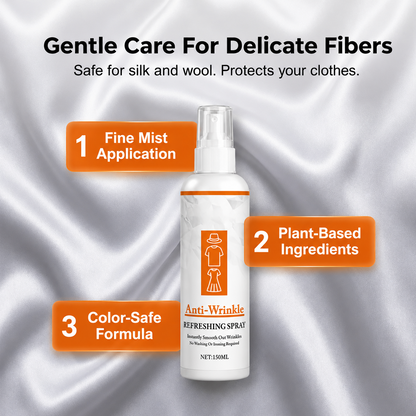 Multi‑Functional Wrinkle Release Spray