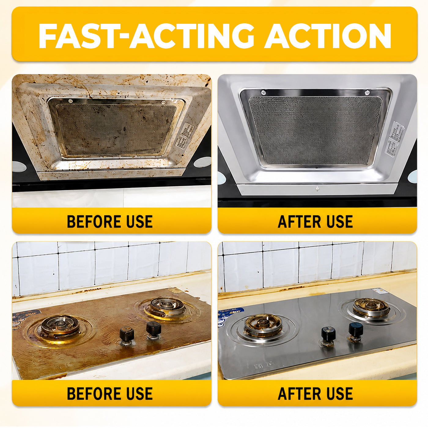 Powerful Degreaser Cleaning Spray for Kitchen
