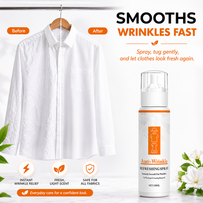 Multi‑Functional Wrinkle Release Spray
