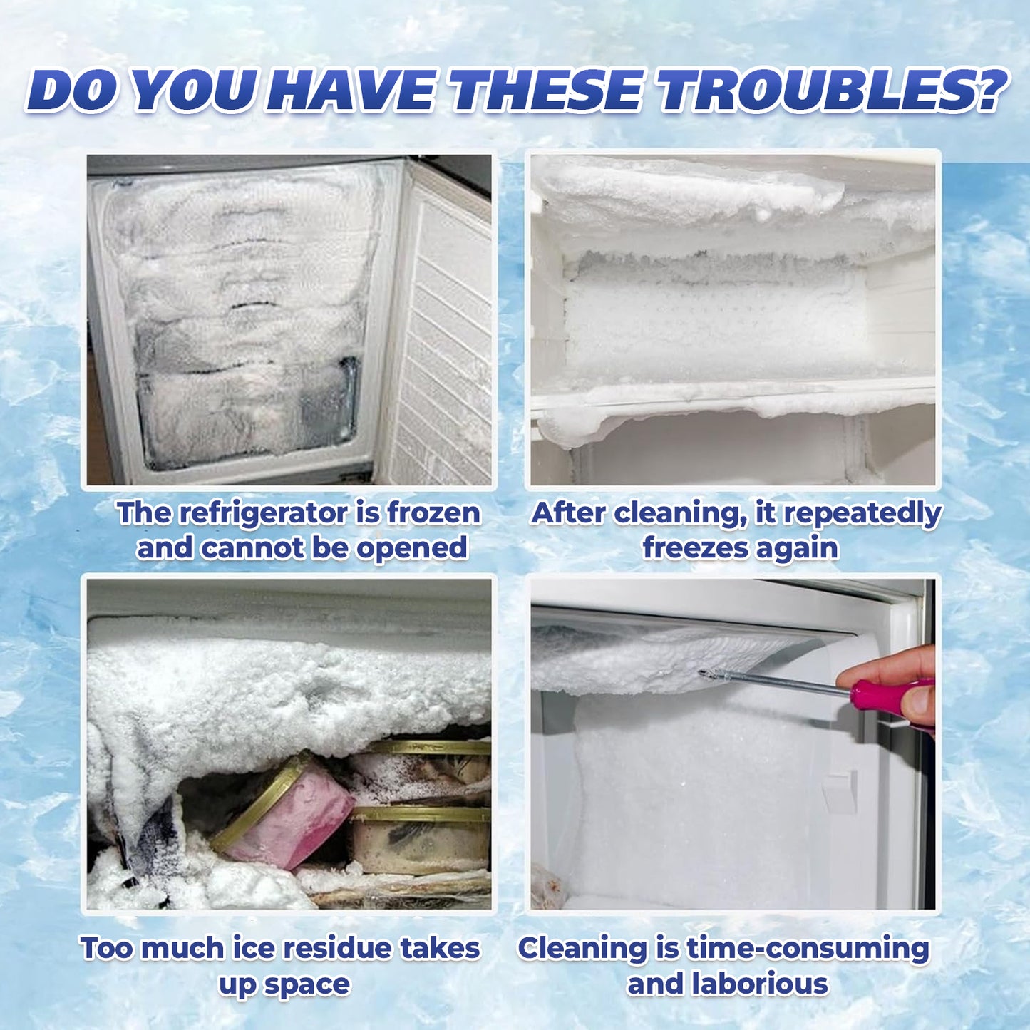Defrosting Spray for Fridge & Freezer