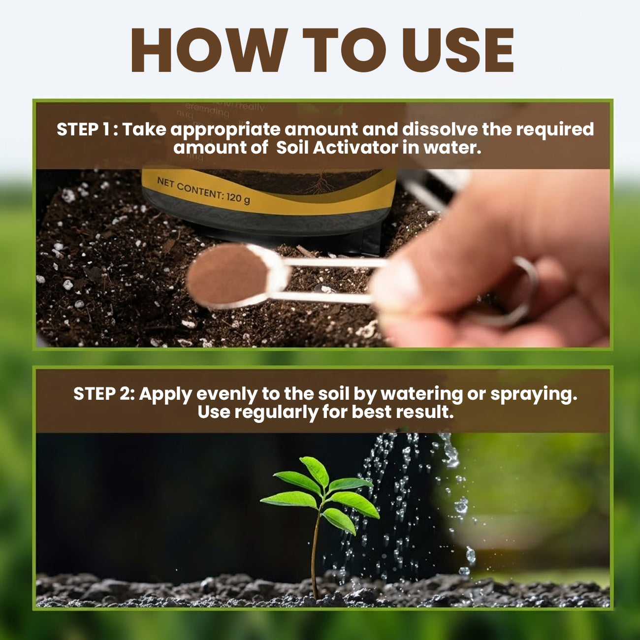🏆 SAVE 60% OFF TODAY ONLY 🌳Plant Organic Soil Activator - Improve Soil Health & Maximize Plant Growth Naturally