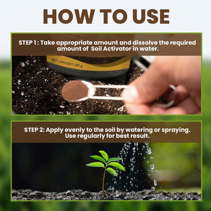 🏆 SAVE 60% OFF TODAY ONLY 🌳Plant Organic Soil Activator - Improve Soil Health & Maximize Plant Growth Naturally