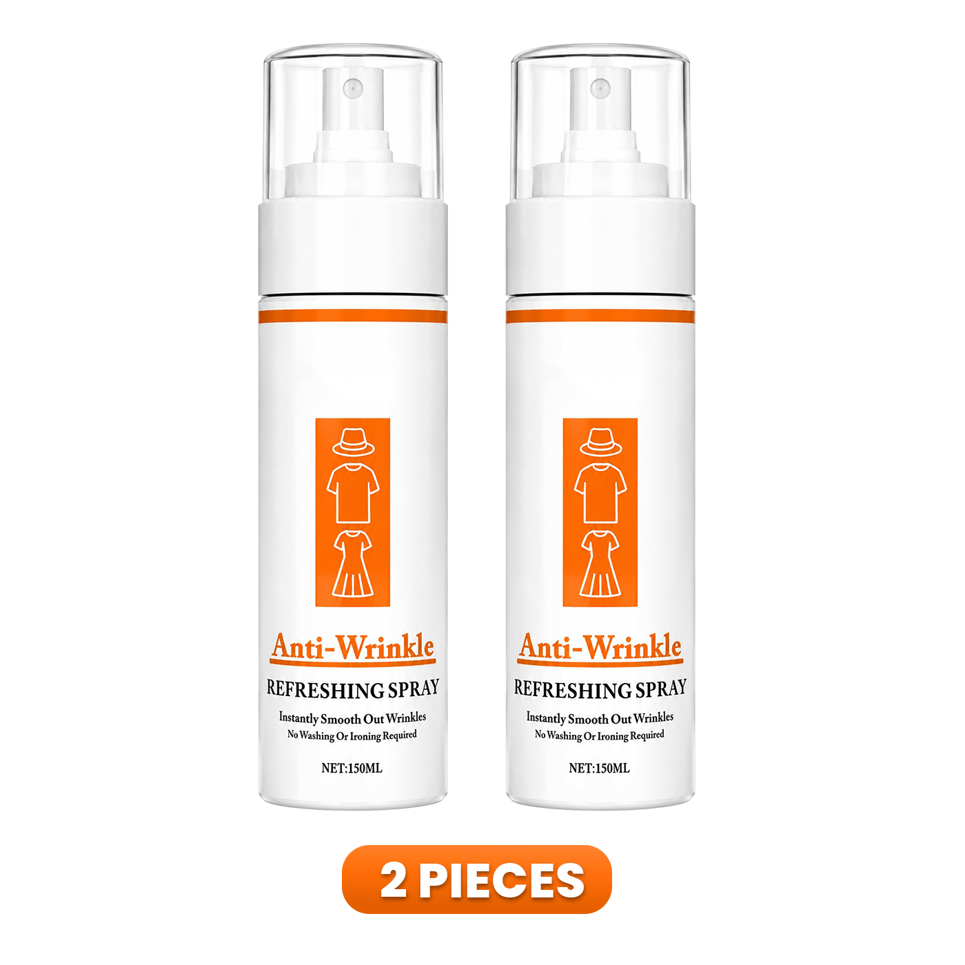Multi‑Functional Wrinkle Release Spray
