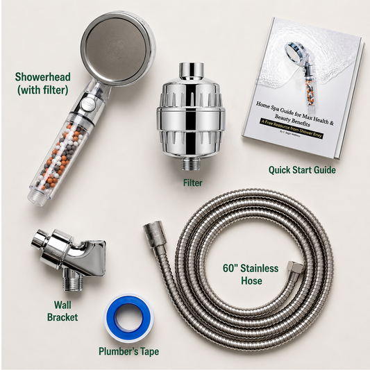 Avenyra™ Unchemed 5-Stage Showerhead Kit