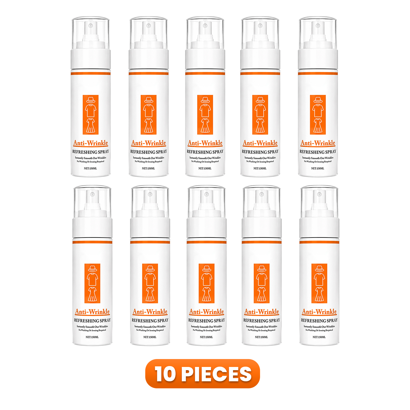 Multi‑Functional Wrinkle Release Spray