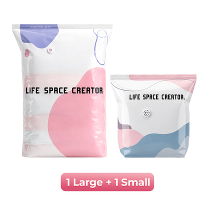 No‑Pump Vacuum Storage Bags