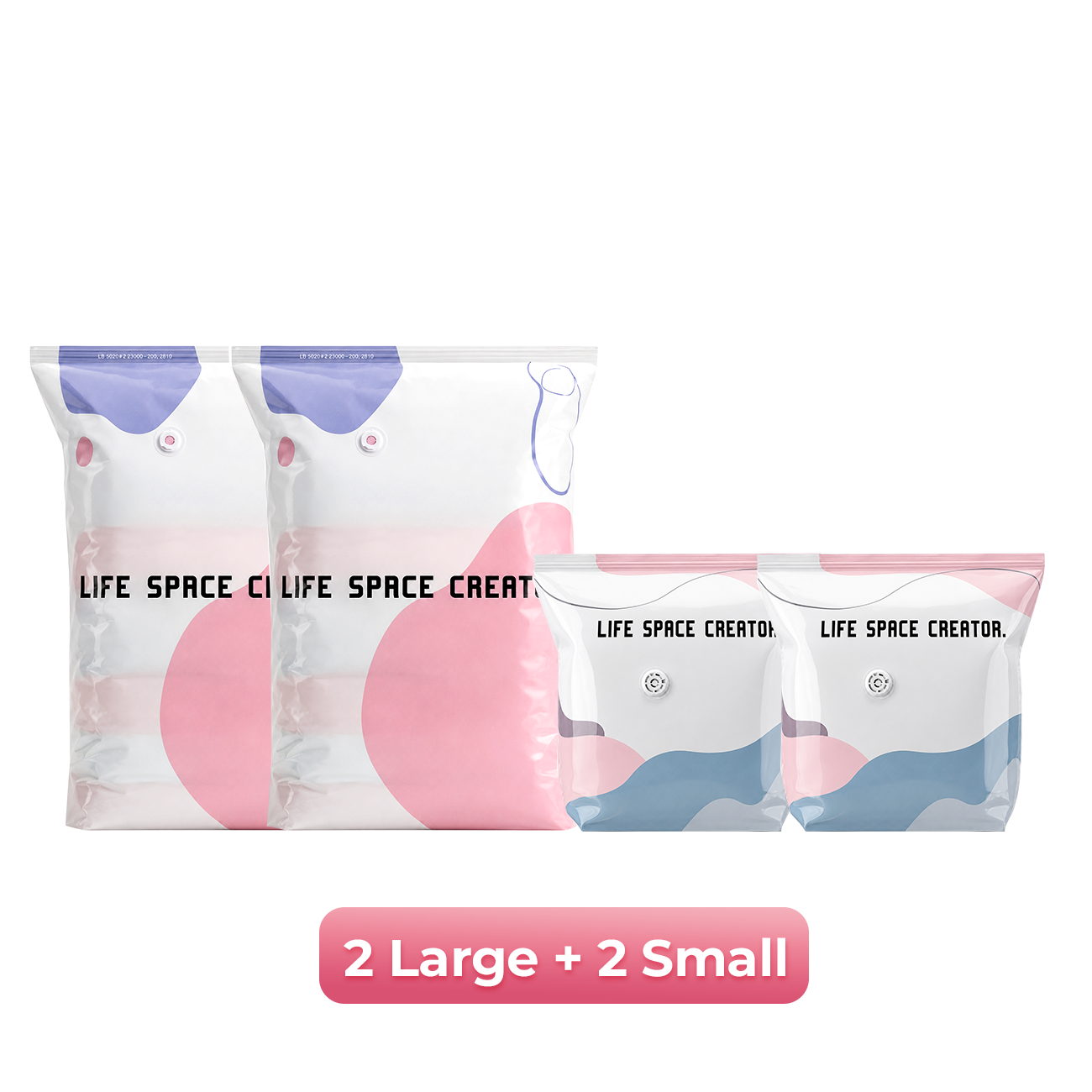 No‑Pump Vacuum Storage Bags