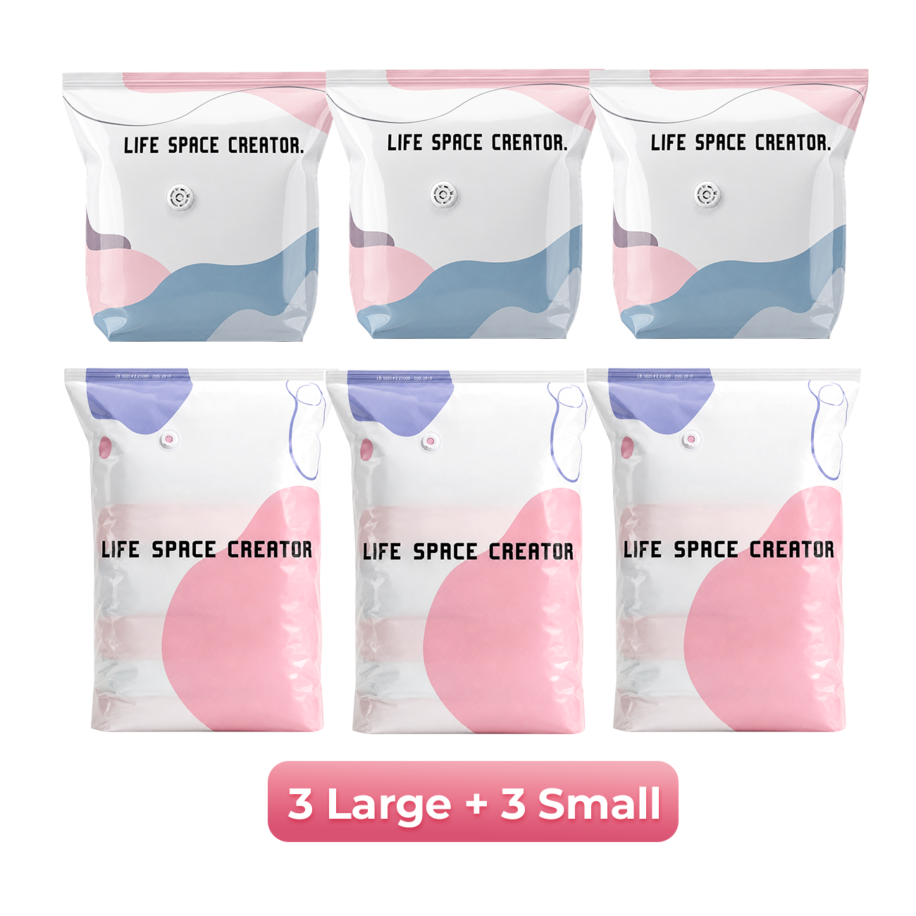 No‑Pump Vacuum Storage Bags