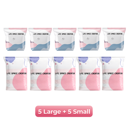 No‑Pump Vacuum Storage Bags