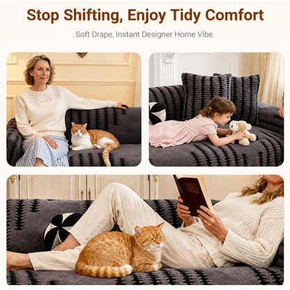 ✨ Hot Sale 60% OFF ❤️ Soft Plush Non-Slip Sofa Cover - Give Your Sofa a Luxury Makeover