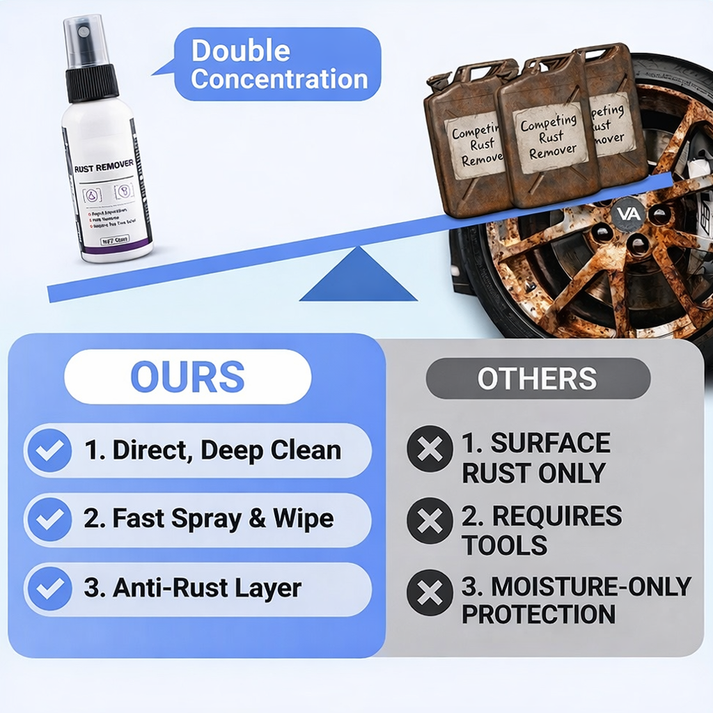 Ultimate Rust Remover for Paint & Rims – Restore Shine in Seconds