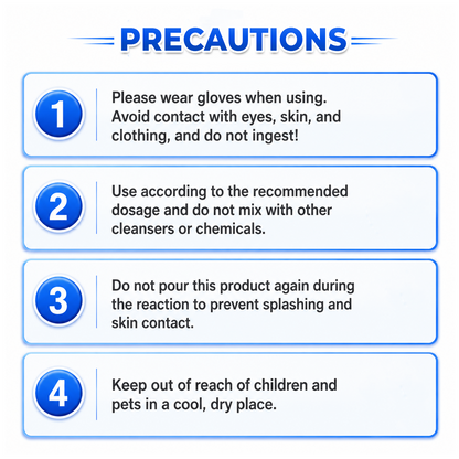🔥Last Day Sale 60%🔥Powerful Pipe Dredging Agent for Kitchen and Toilet Pipelines - Dissolves 200+ Blockages and Kills 99% of Bacteria