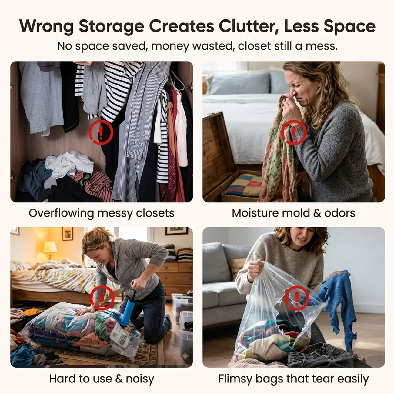 🔥 Last Day 60% Off 🧳No‑Pump Vacuum Storage Bags 🗄️ Free Up 80% More Space in Seconds