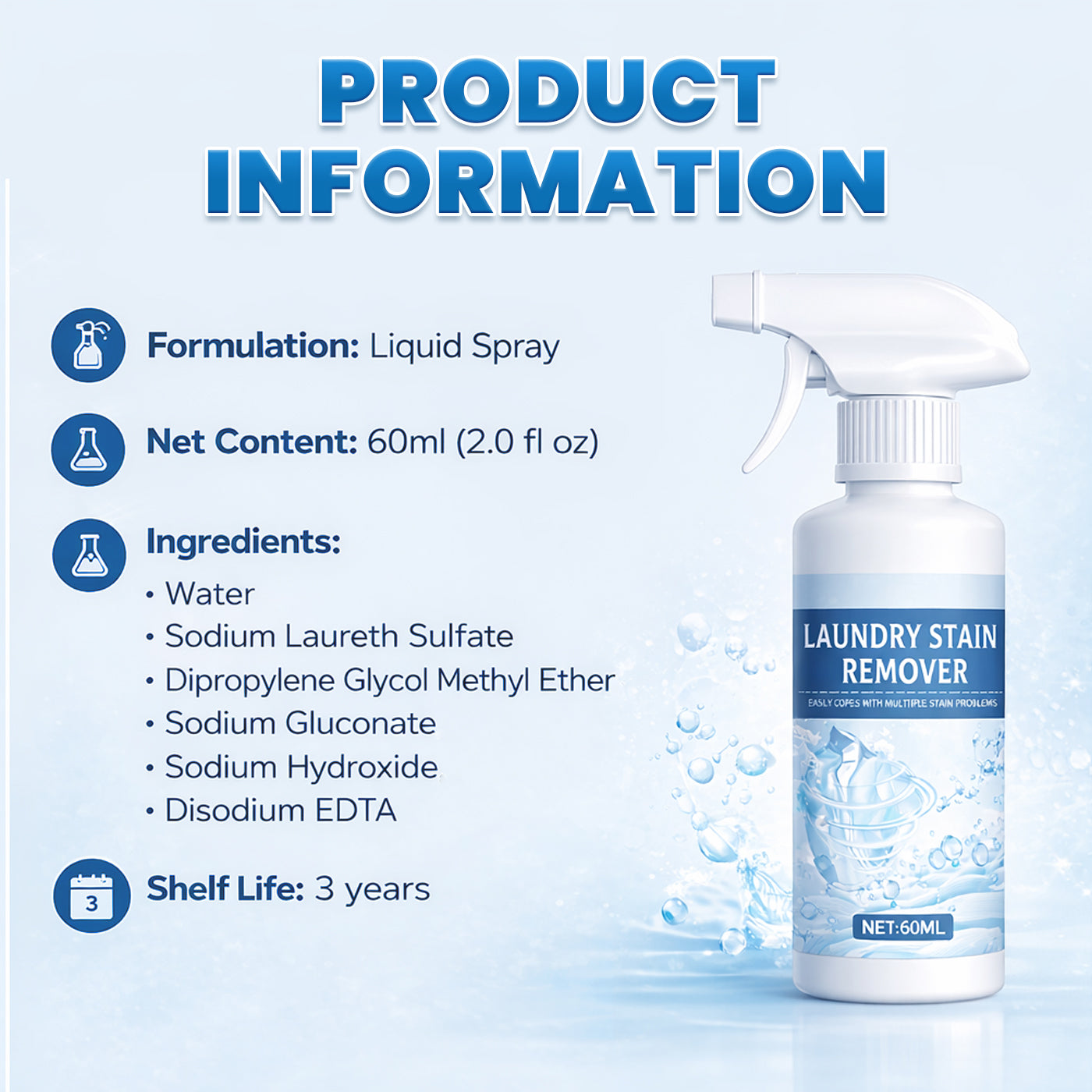 🏆 LIMITED SALE 60% OFF! 🔥 Powerful Stain Remover Spray – Instantly Removes Tough Stains in Seconds