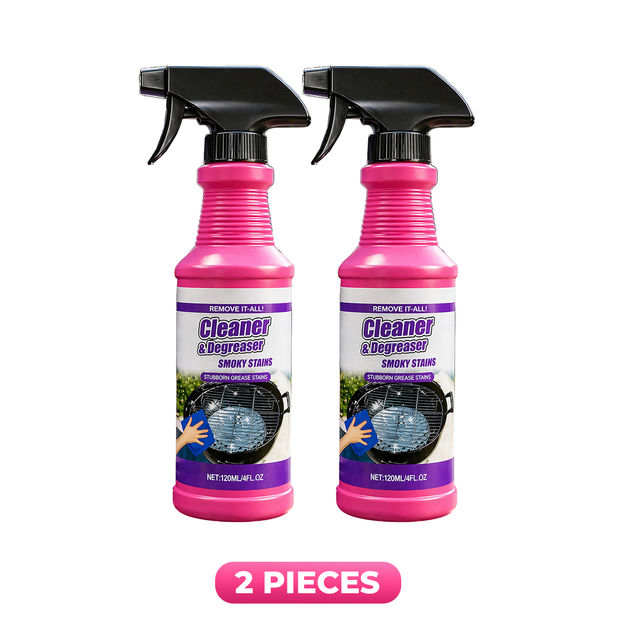 Fast-Acting Heavy-Duty Grill Degreaser Spray