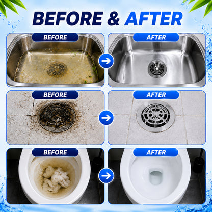 🔥LAST DAY 60% OFF 💥 Sink & Drain Cleaner – Instant Foam, Powerful Unclogging, Fresh & Clean.✨