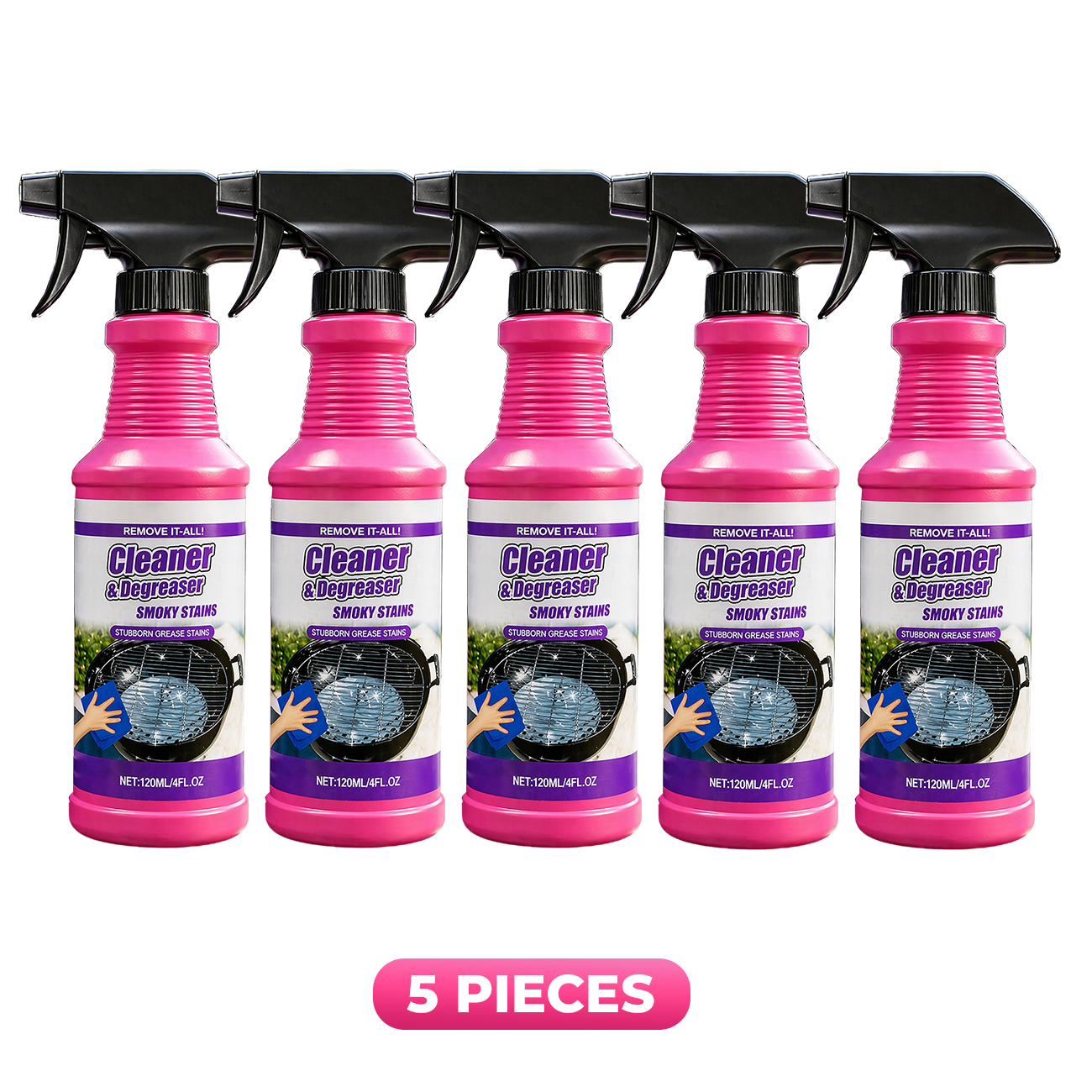 Fast-Acting Heavy-Duty Grill Degreaser Spray