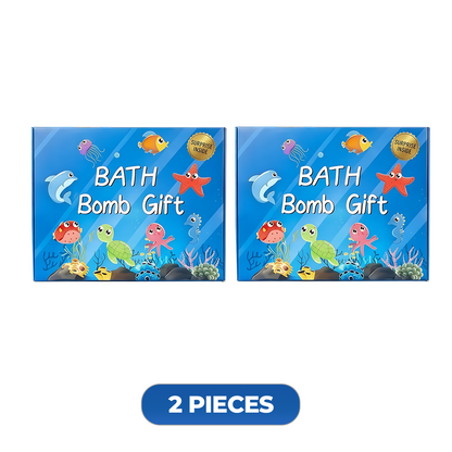 🛁✨ 6-Piece Kids Surprise Bath Bomb Set