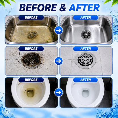 🔥LAST DAY SALE 60%💥 Sink & Drain Cleaner – Instant Foam, Powerful Unclogging, Fresh & Clean.✨