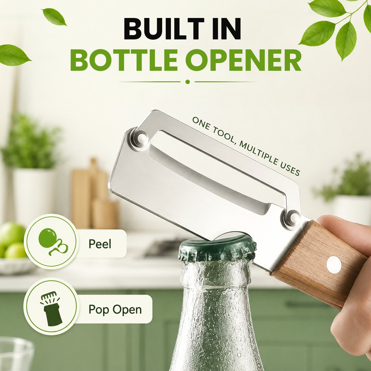 🎉 LAST DAY 60% OFF 🥕 Multi-functional Kitchen Peeler - Peels Tough Skins in Seconds