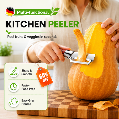 🎉 LAST DAY 60% OFF 🥕 Multi-functional Kitchen Peeler - Peels Tough Skins in Seconds