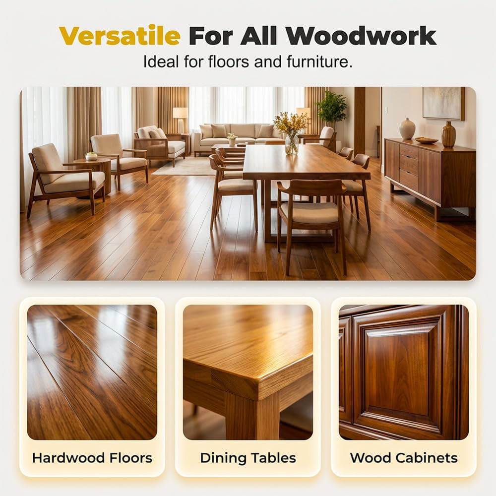 🔥HOT SALE 60% OFF ⏰ Beeswax Wood Polish Spray✨ Natural Shine & Protection for Furniture, Floors, Cabinets – Non-Greasy, Anti-Dust Finish
