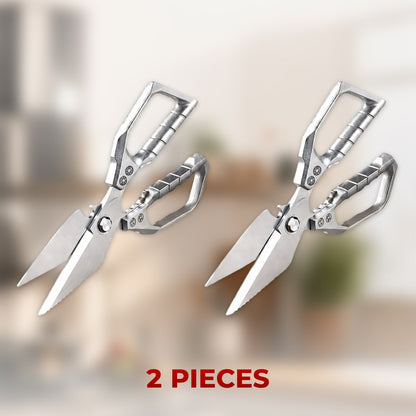 🔥Save 60%⚡Multifunctional Heavy-Duty Kitchen Shears ✨ 4-In-1 Design • Cut Through Anything With Ease