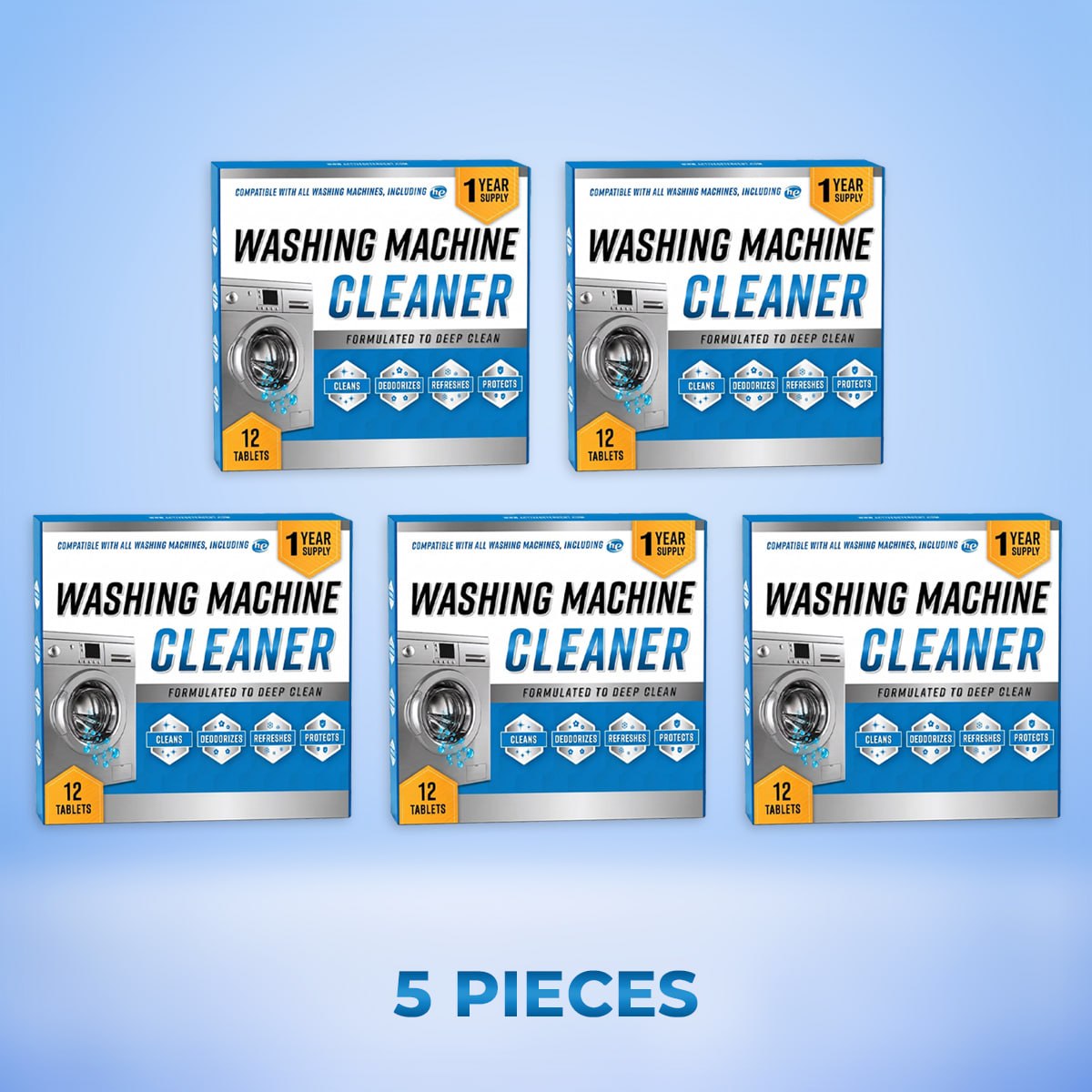 Washing Machine Deep Cleaner Tablets