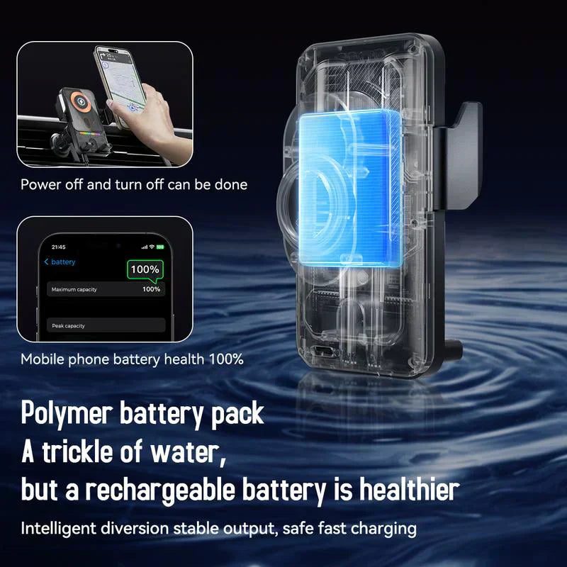 New Wireless Fast Charging Car Mount