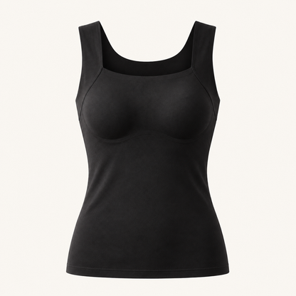 Built-In Bra Comfort Shaper Tank – Smooth, Supportive, No Wires